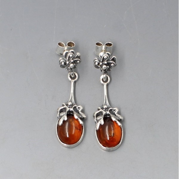 Antique amber earrings shop